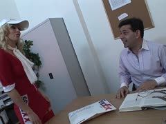 Boss is fucked in between