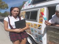 Only the ice cream man fucks the super young girls