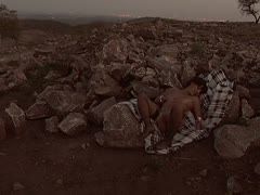 Hot outdoor sex games with a girl on drugs