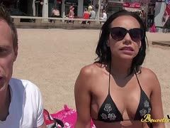 Brasilianische Touristin zum Po-Fick im Hotel verführt